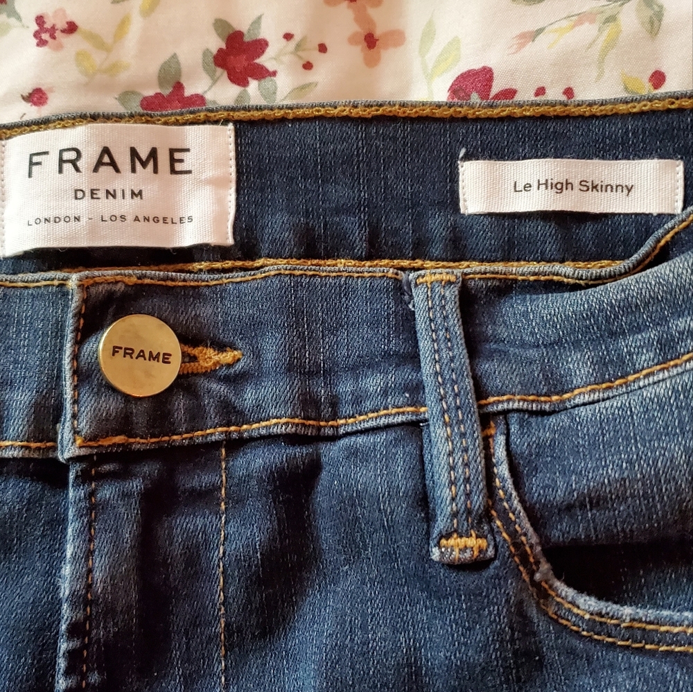 NWT FRAME womens "Le High Skinny " jeans